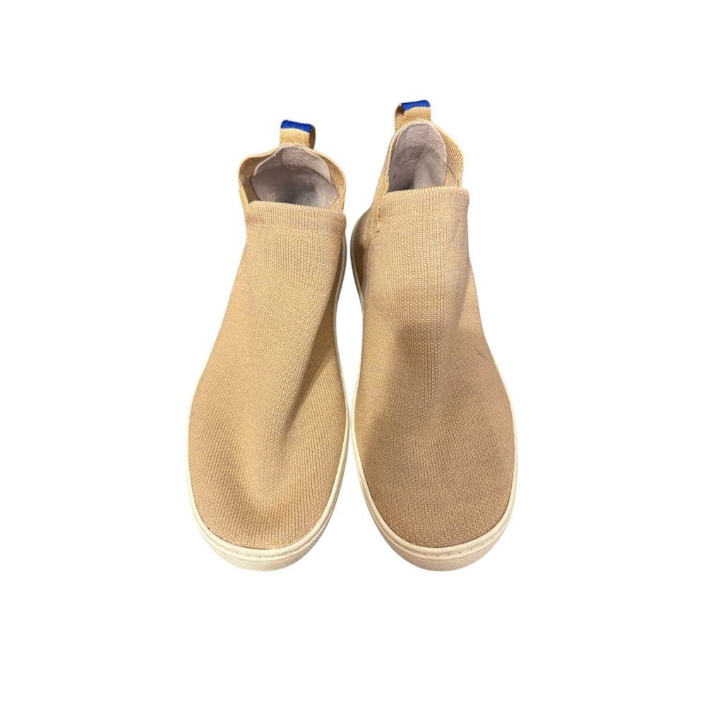 Rothy's Tan Slip-On Chelsea Boots
